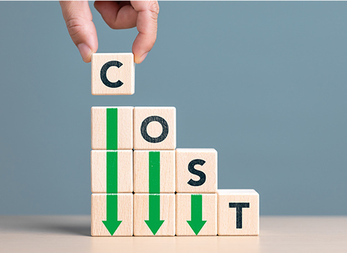 仕入コストの削減、増収に繋げる